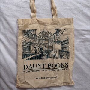 Daunt Books Canvas Tote Bag